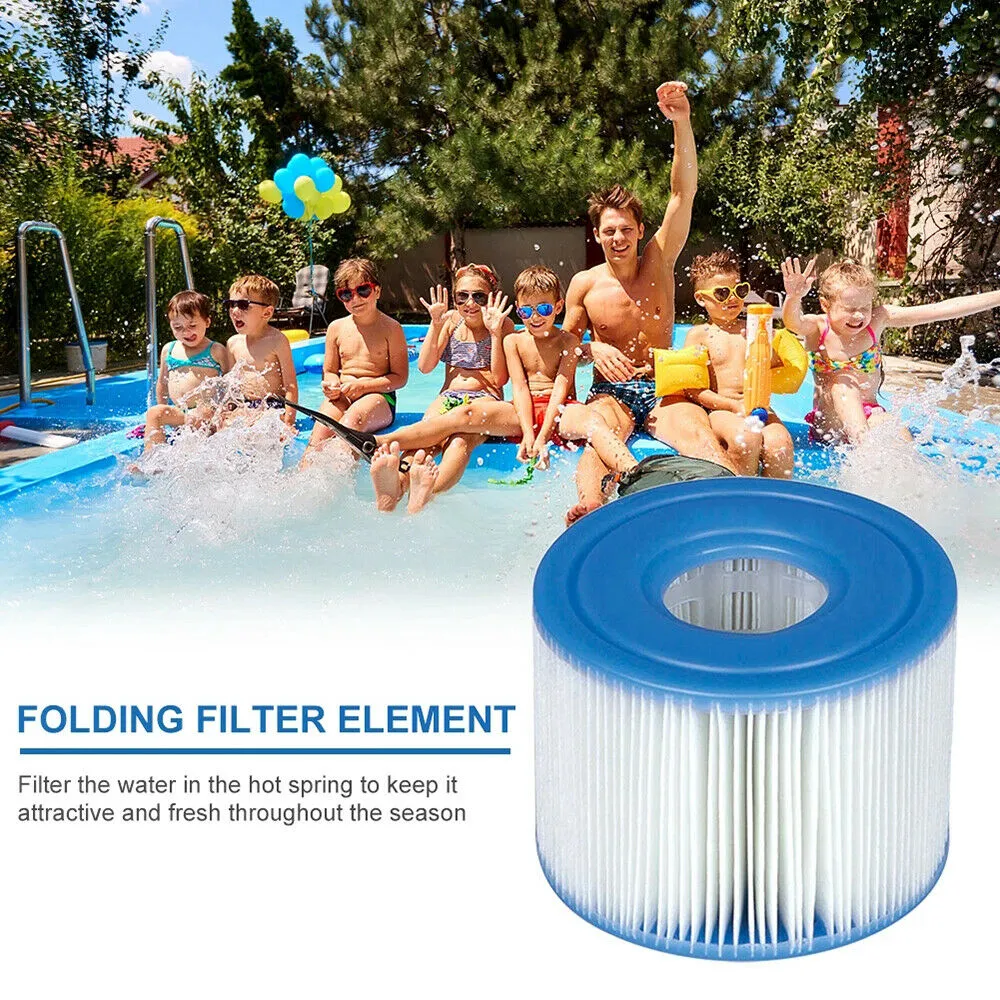 Durable VI Filter Cartridges for Lay-Z-Spa, 8PCS