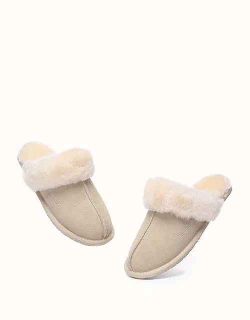 EVERAU® Rosa Slipper Suede