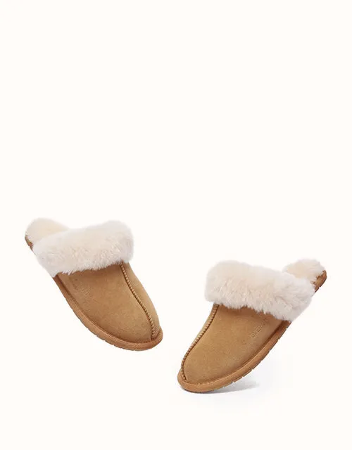 EVERAU® Rosa Slipper Suede