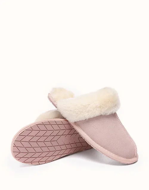 EVERAU® Rosa Slipper Suede