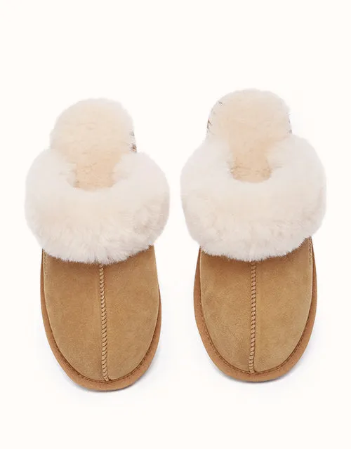 EVERAU® Rosa Slipper Suede