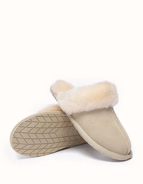 EVERAU® Rosa Slipper Suede