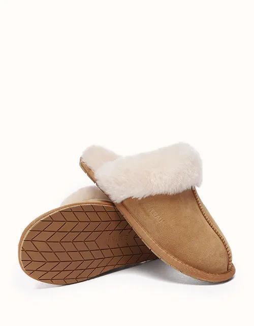 EVERAU® Rosa Slipper Suede