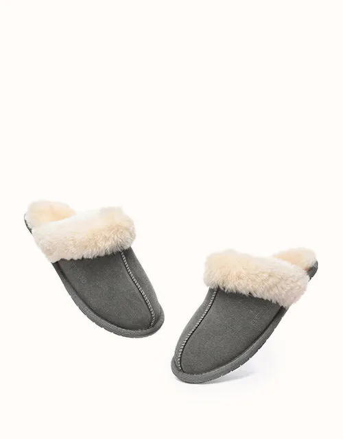 EVERAU® Rosa Slipper Suede