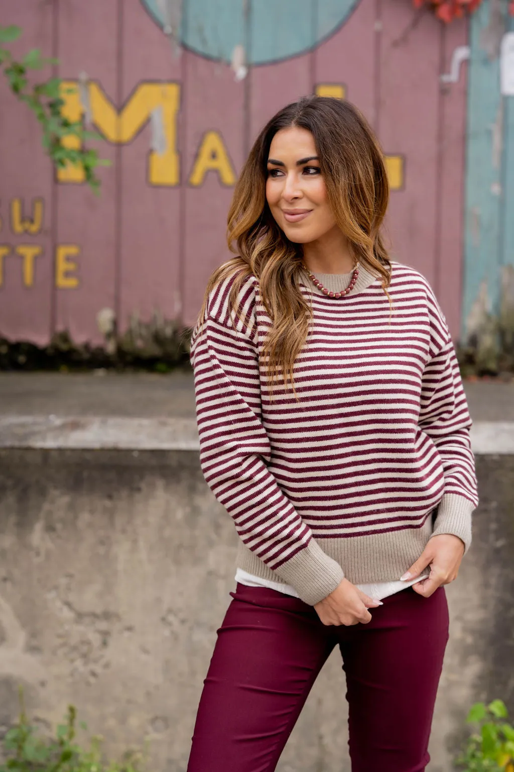 Everyday Striped Sweater