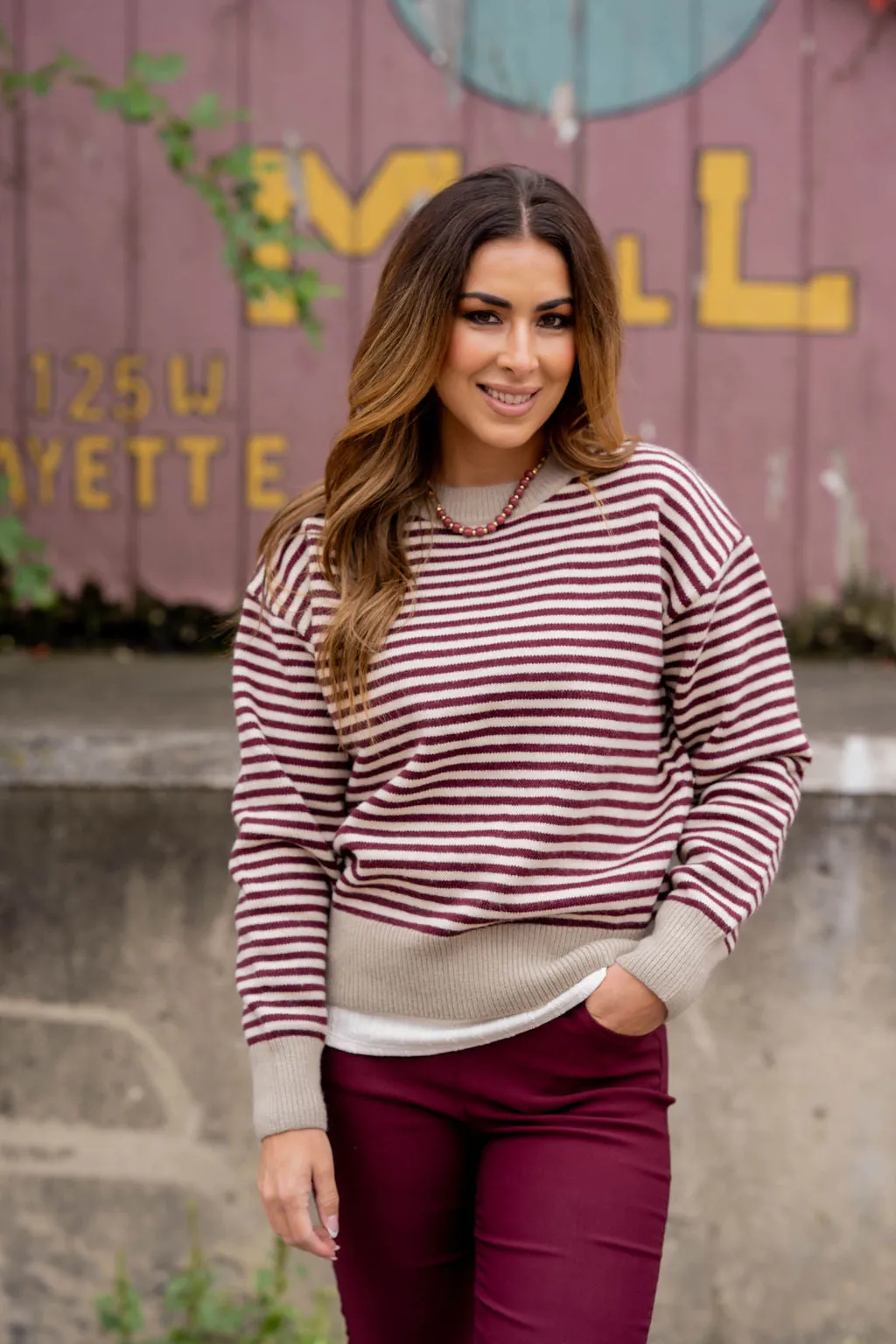 Everyday Striped Sweater