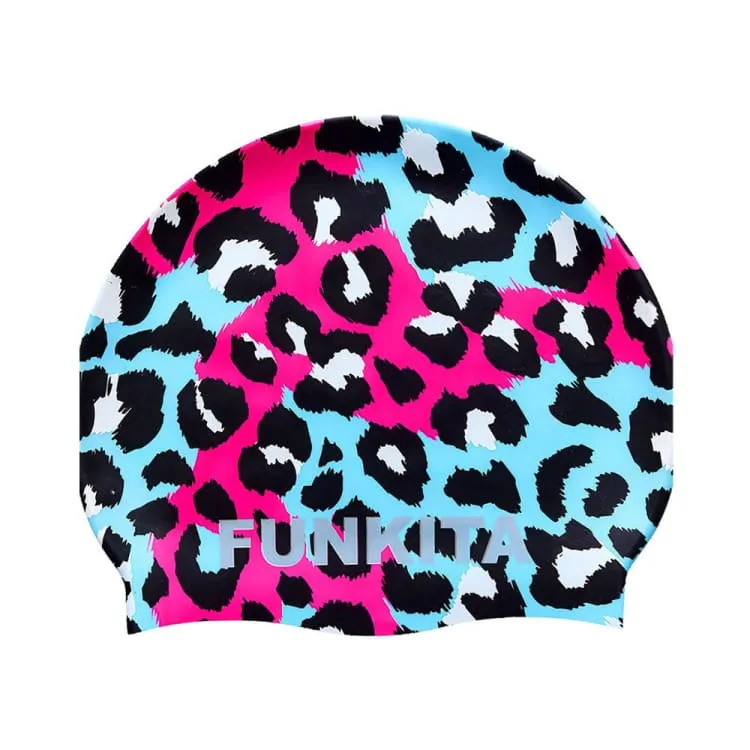 Funkita Silicone Swim Cap-WILD THINGS