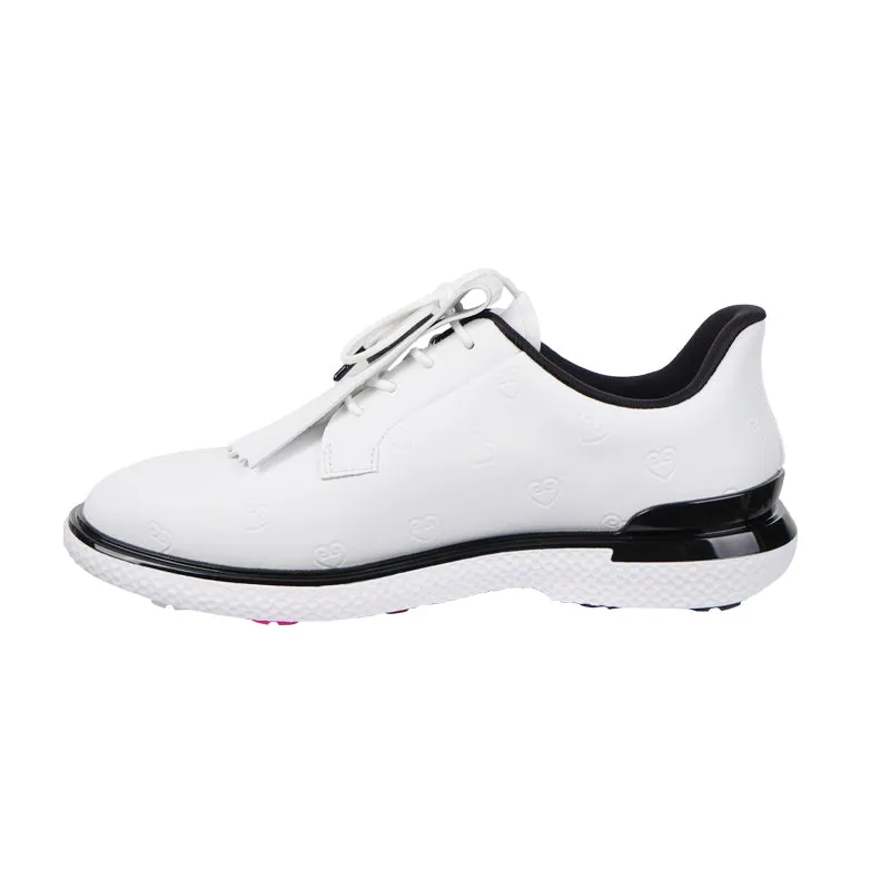 GFORE GALLIVAN2R Heart Women's Spikeless Shoes (Snow/Onyx)