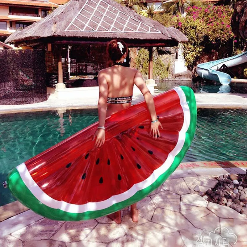 Half Watermelon inflatable floating Swimming Toy