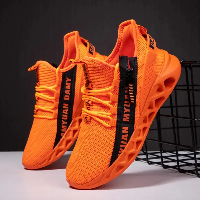 Hnzxzm Running Shoes For Men Increase Comfortable Sports Shoes Soft Sneakers Large Size Vulcanized Shoes Versatile Sneakers