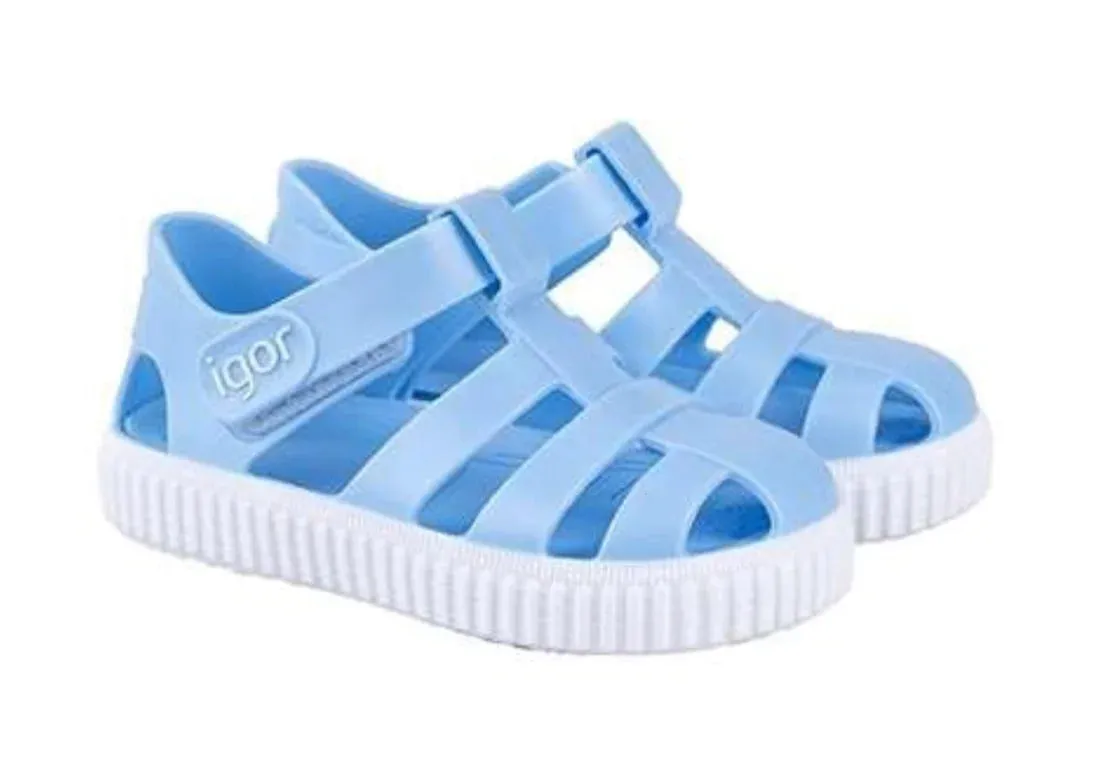 Igor Jellies Nico Sandal Celeste Baby Blue