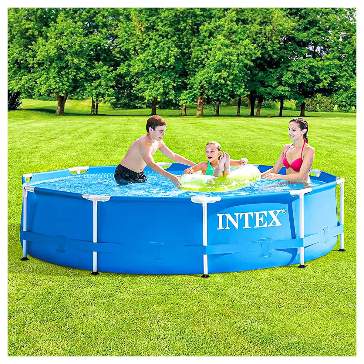 Intex 10ft x 30in Metal Frame Pool Set