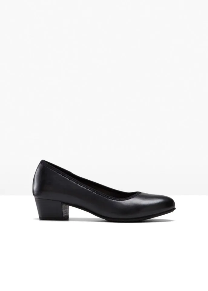 Jana shoes, comfortable width Jana, black