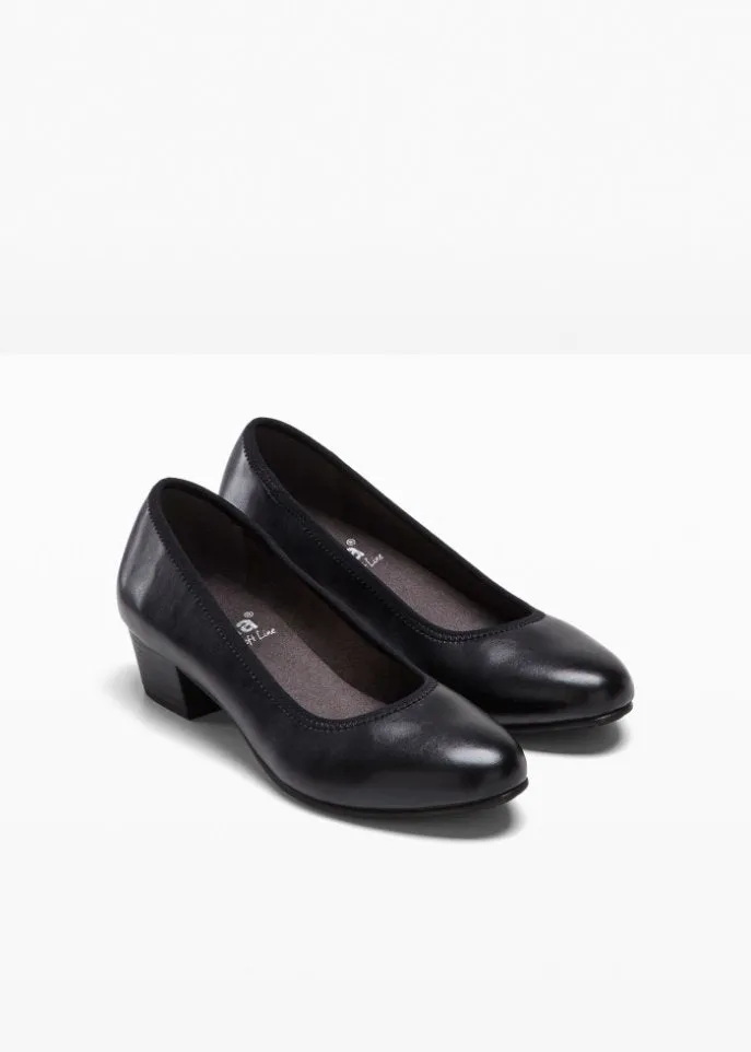 Jana shoes, comfortable width Jana, black