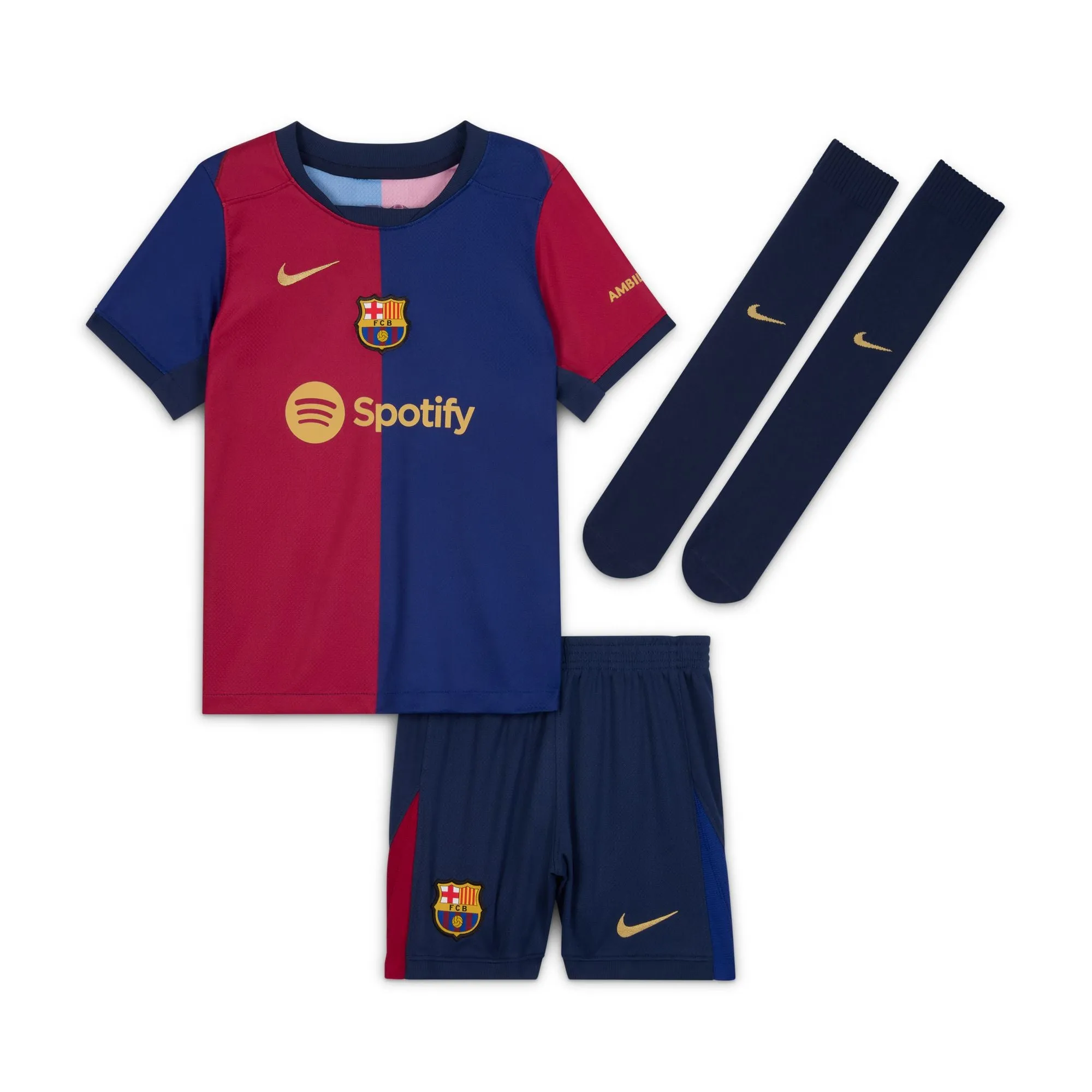 Kids FC Barcelona 2024/25 Home Kit