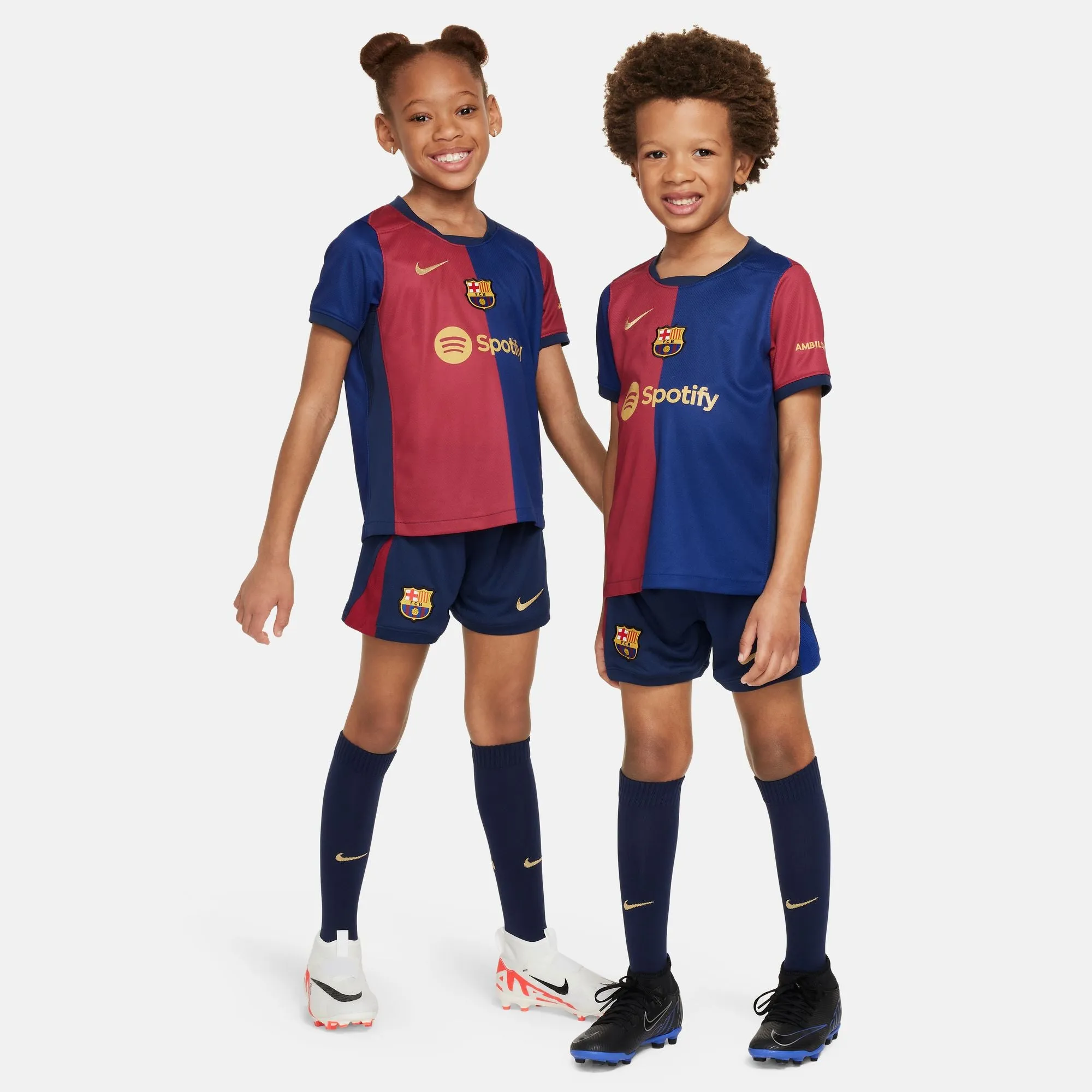 Kids FC Barcelona 2024/25 Home Kit