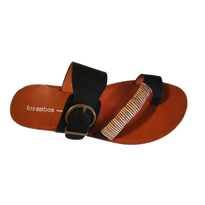 Los Carbos Bria Black Light Flexible Sandal Jandal