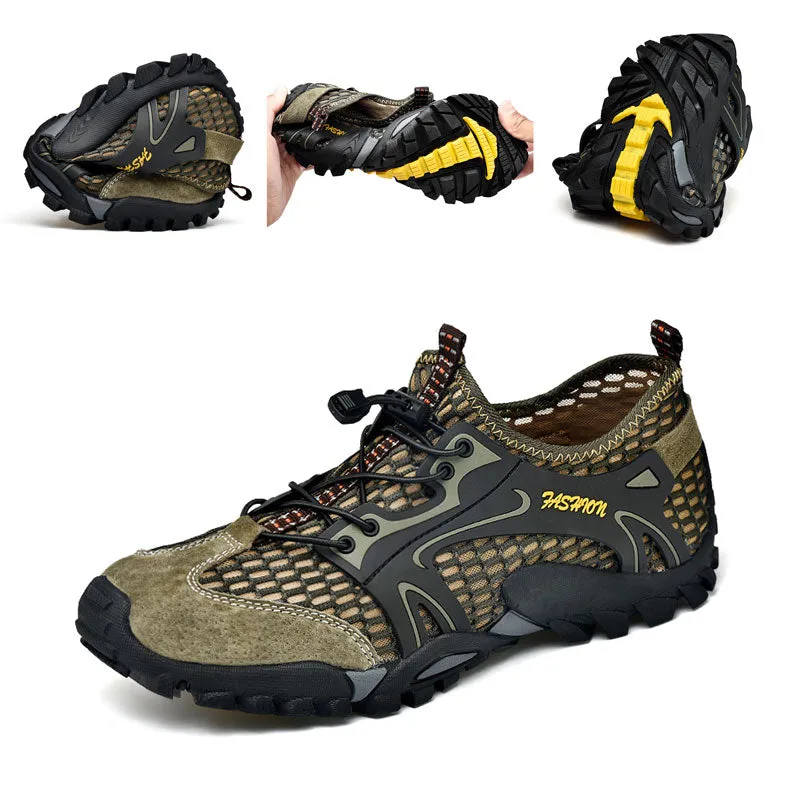 Man Hiking Shoes Non-slip Waterproof Shoes