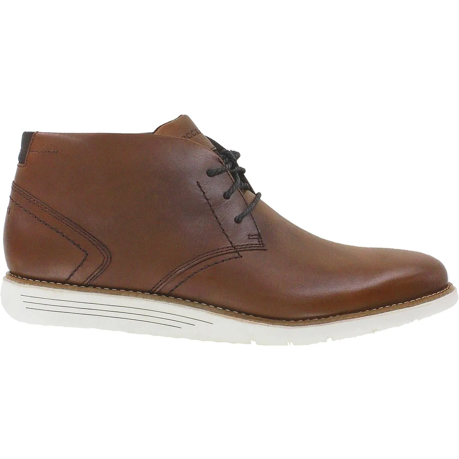 Men's Rockport Total Motion Sport Dress Chukka Tan Leather