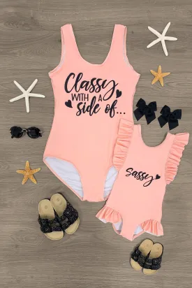 Mom & Me - "Classy With A Side Of... Sassy" Swimsuit