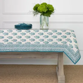 Sagar Aqua Tablecloth