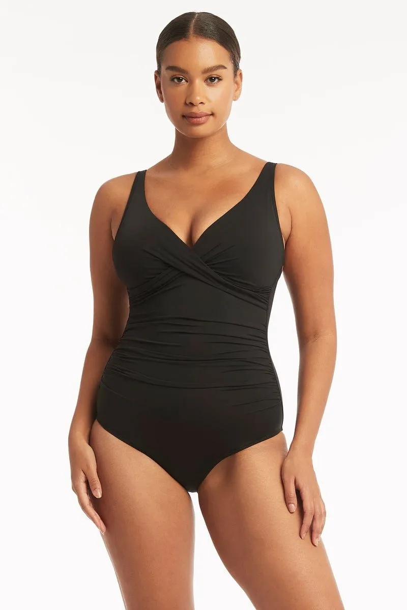 Sea Level Cross Front Multifit One Piece