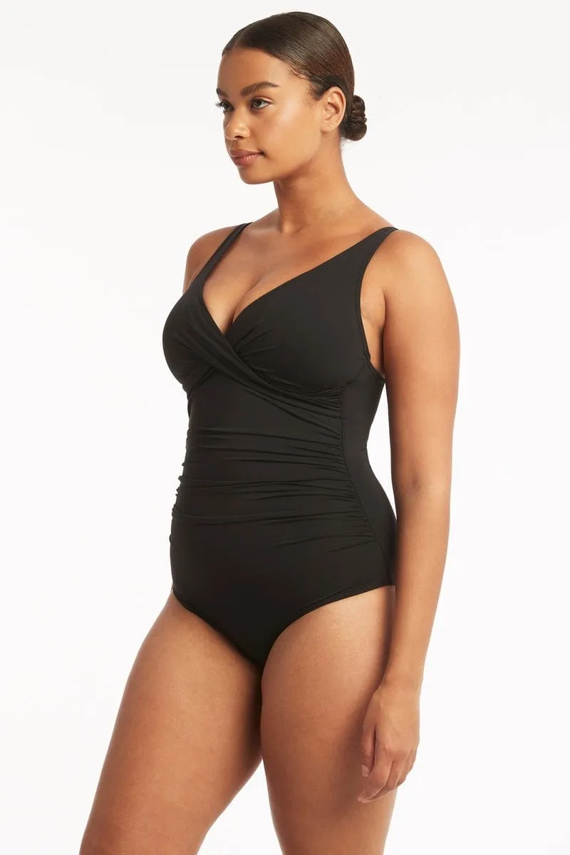 Sea Level Cross Front Multifit One Piece