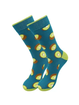 Sick Socks - Kiwi - Delicious Farm Fruits Casual Socks