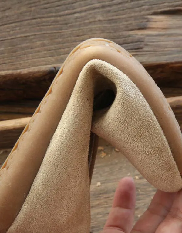 Simple Lightweight Comfortable Suede Flats