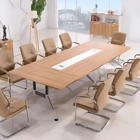 Sleek and Functional Modern Conference Table Set