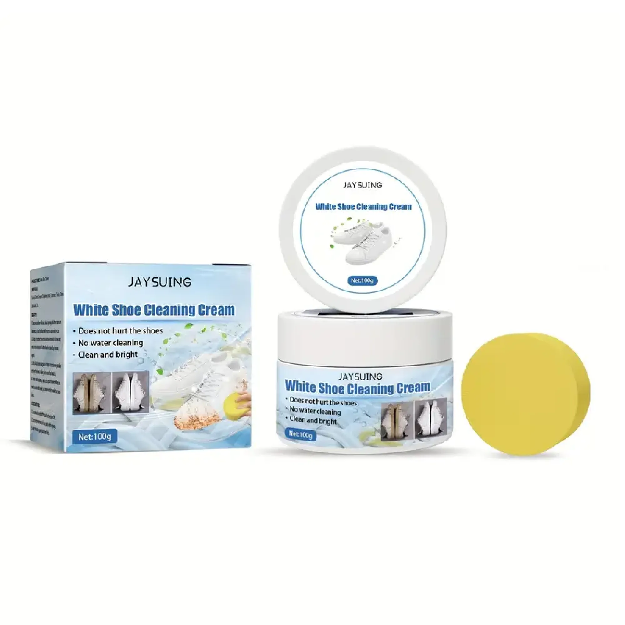 Small White Shoes Cleaning Cream - Brightening White Cleaning Cream