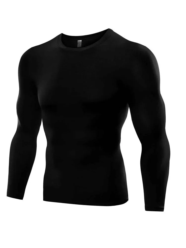 Stylish Sporty Quick Dry Men's Long Sleeve Shirt - SF0411