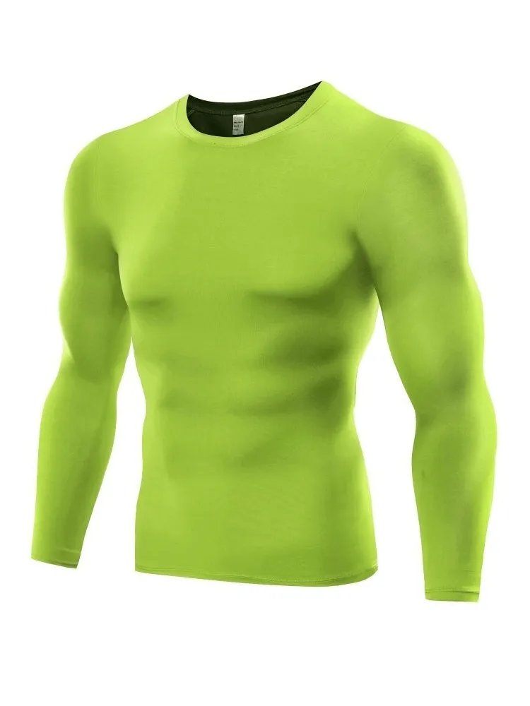 Stylish Sporty Quick Dry Men's Long Sleeve Shirt - SF0411