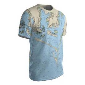 The Beaufort and Cape Lookout Mariner Short Sleeve Performance Tee