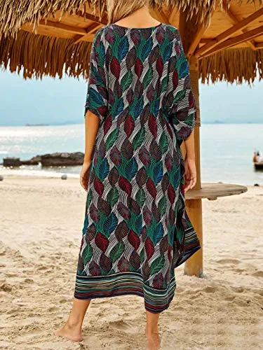 Tina Rainbow Swimsuit Cover ups for Women