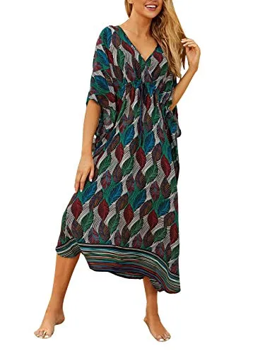 Tina Rainbow Swimsuit Cover ups for Women