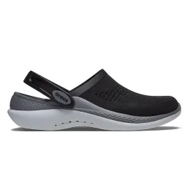 Unisex Literide 360 Clog - Black with Grey & White Sole