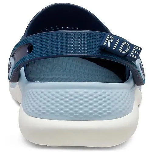 Unisex Literide 360 Clog - Vivid Blue with Sky Blue & White Sole