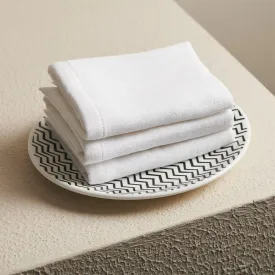 White Hammam Terry Face Towel