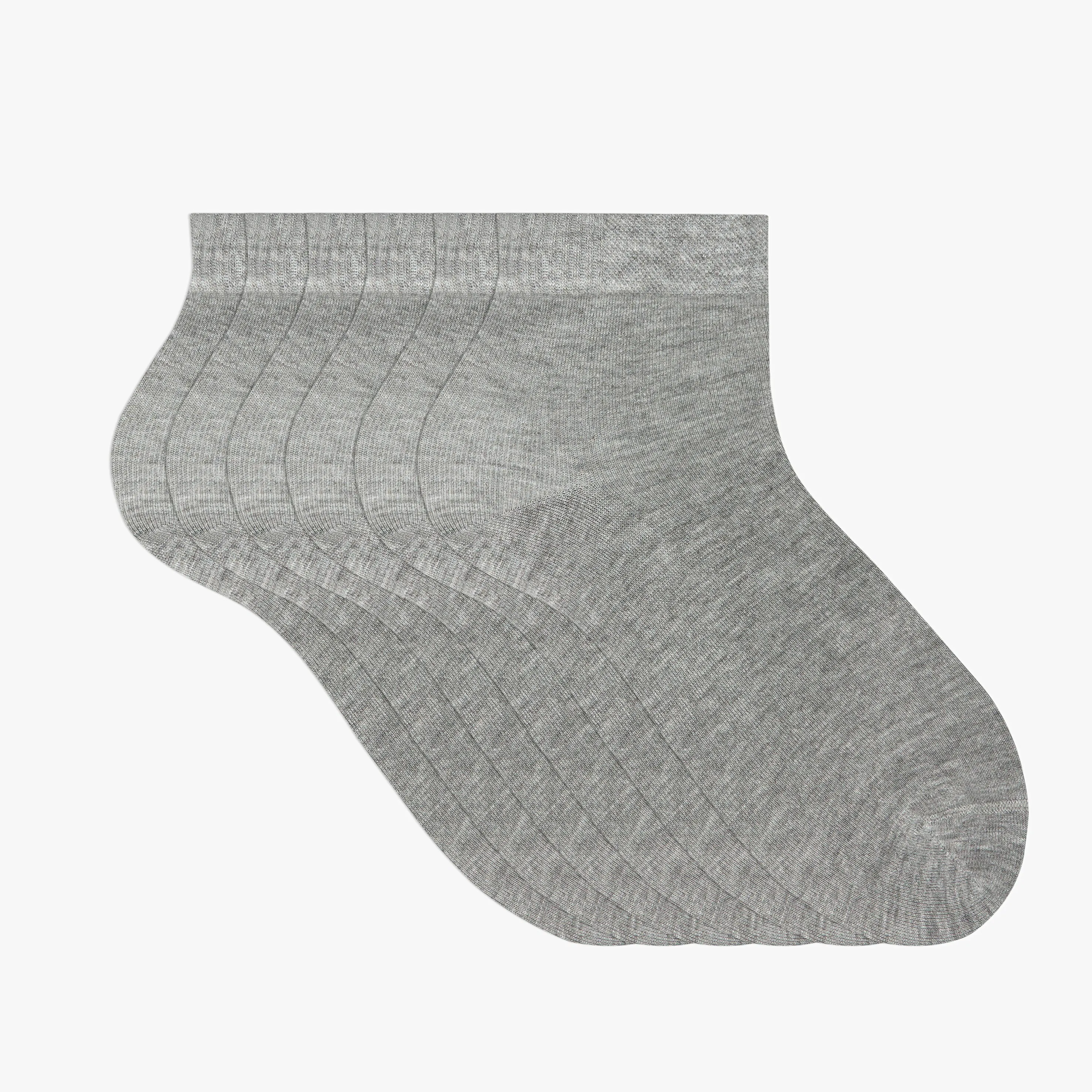 Women's Bamboo Dress Socks | Low-Cut Ankle Length | 6 Pack