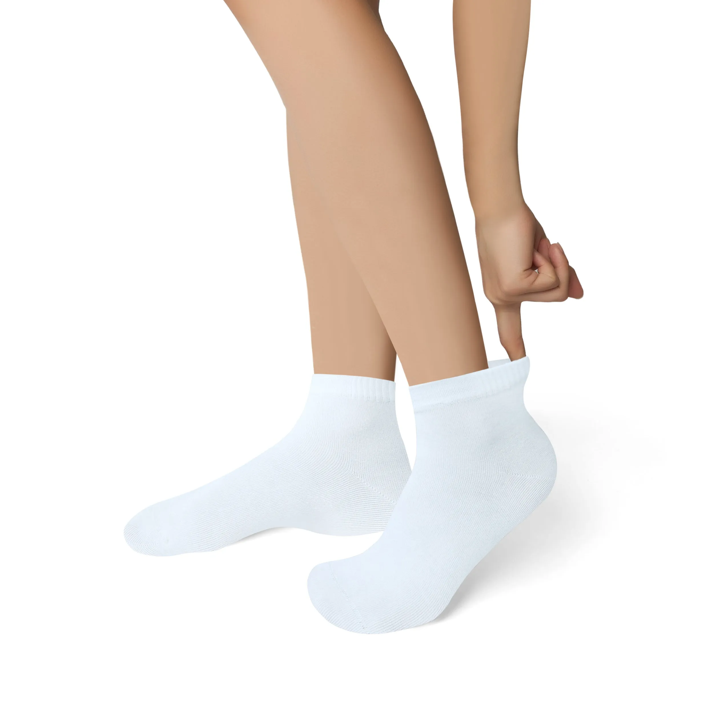 Women's Bamboo Dress Socks | Low-Cut Ankle Length | 6 Pack