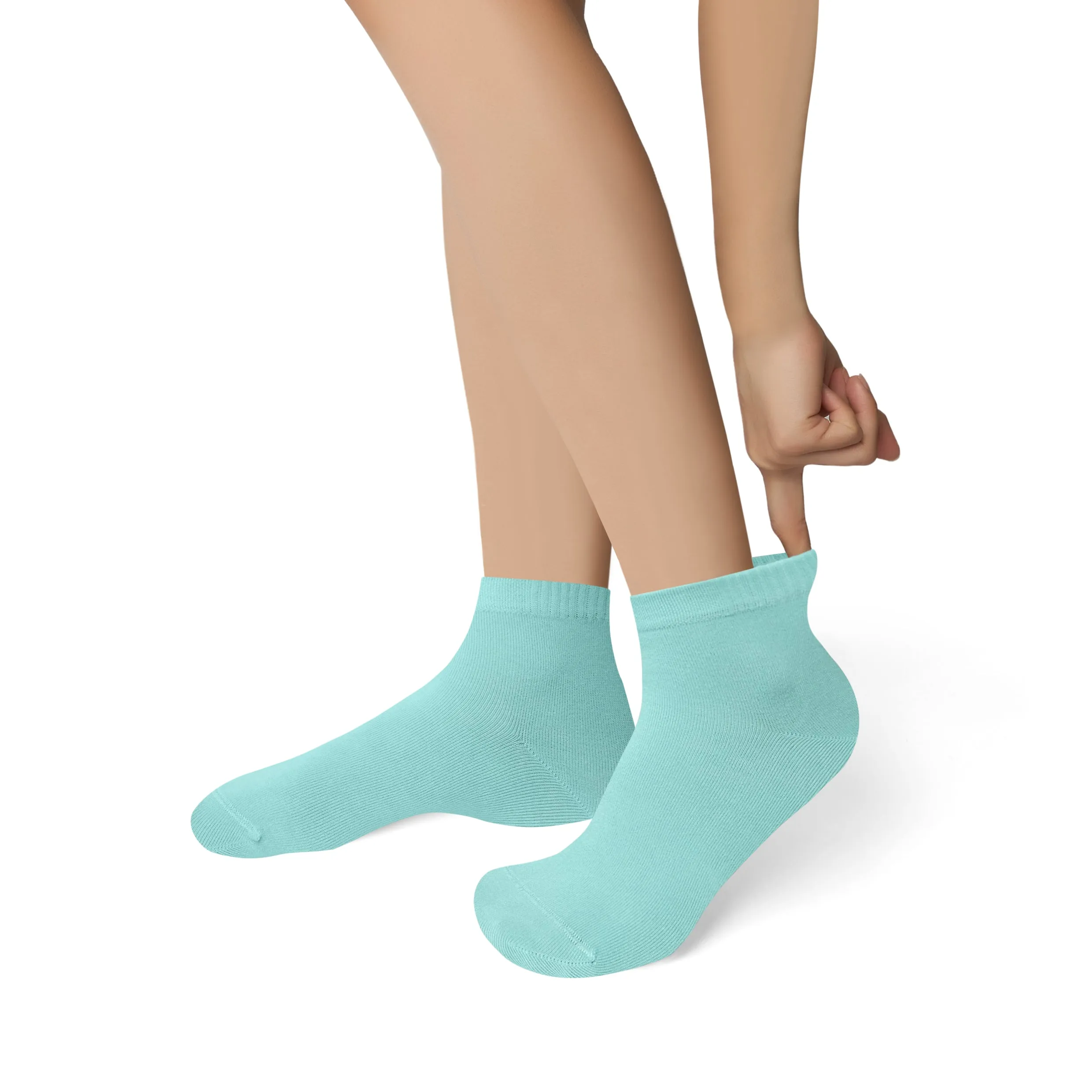 Women's Bamboo Dress Socks | Low-Cut Ankle Length | 6 Pack